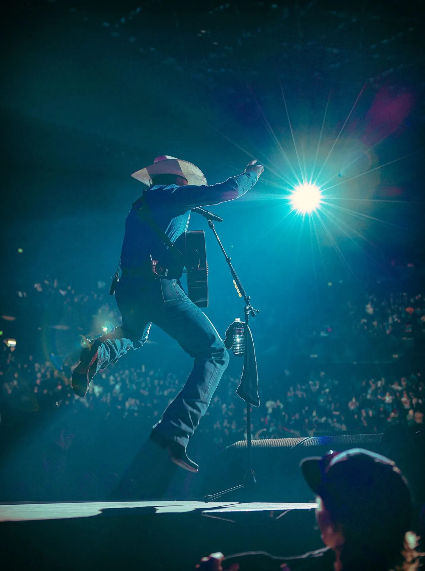Cody Johnson performing on tour